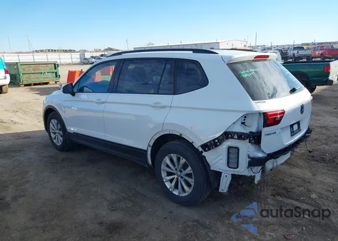 2019 Volkswagen Tiguan 2.0T S из США, поврежденный, VIN 3VV0B7AX8KM009495